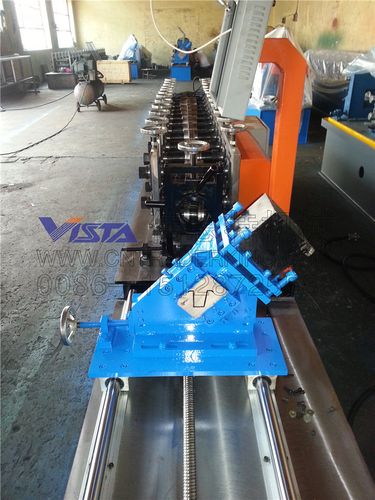 河北沧州扁形几字型钢压型设备 轻钢几字型龙骨冷弯成型机 全自动加工